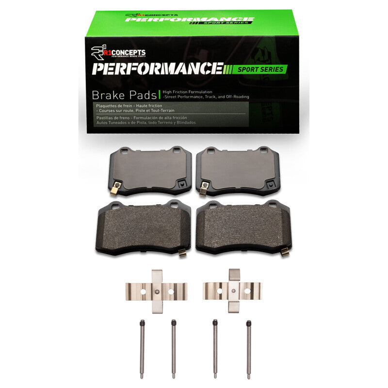 R1 2004-2024 Cadillac CTS Rear R1 Performance Sport Pads & Hardware Kit