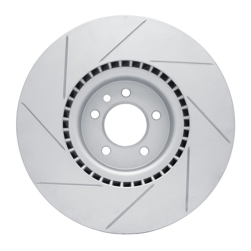 DFC 10-17 Land Rover Range Rover Front Right Slotted Geoperformance Rotor