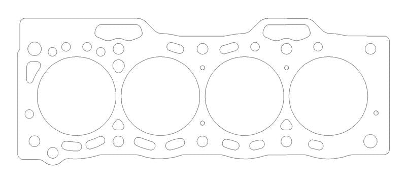 Cometic Toyota Tercel 3EE 74mm Bore .050 inch Copper Head Gasket