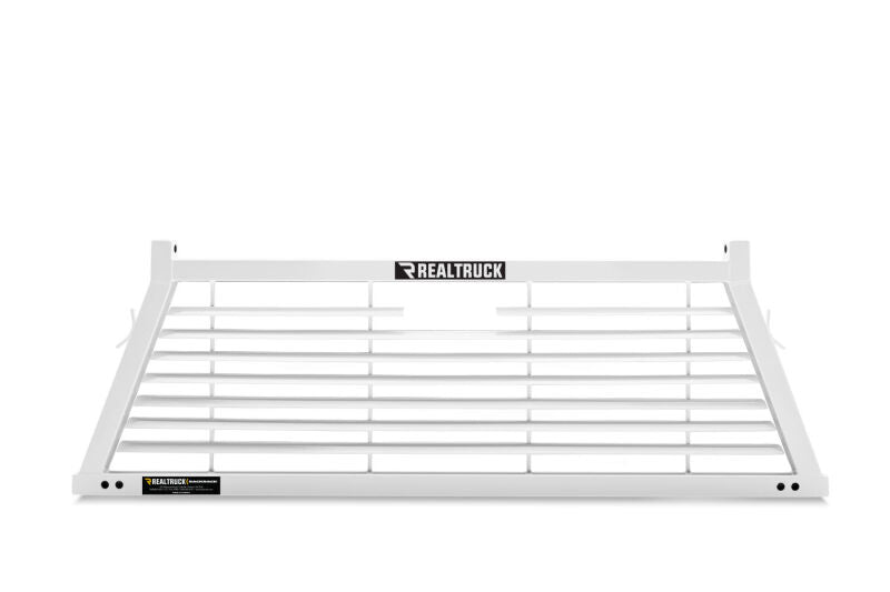 BackRack 17-20 Ford F-250/350/450 SD Louvered Rack Frame ONLY (Req. HW) - White
