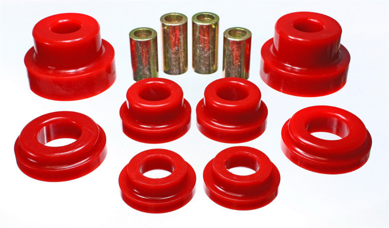 Energy Suspension 10 Chevy Camaro Red Rear Sub-Frame Mount Replacement Bushing Set