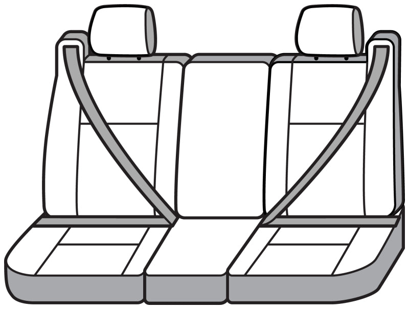 Covercraft 03-06 Chevrolet Silverado Polycotton SeatSaver Custom Front Row Seat Covers - Grey