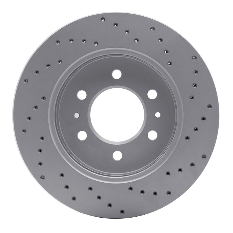 DFC 09-09 Ford F-150 Rwd Front Left Drilled Geoperformance Rotor