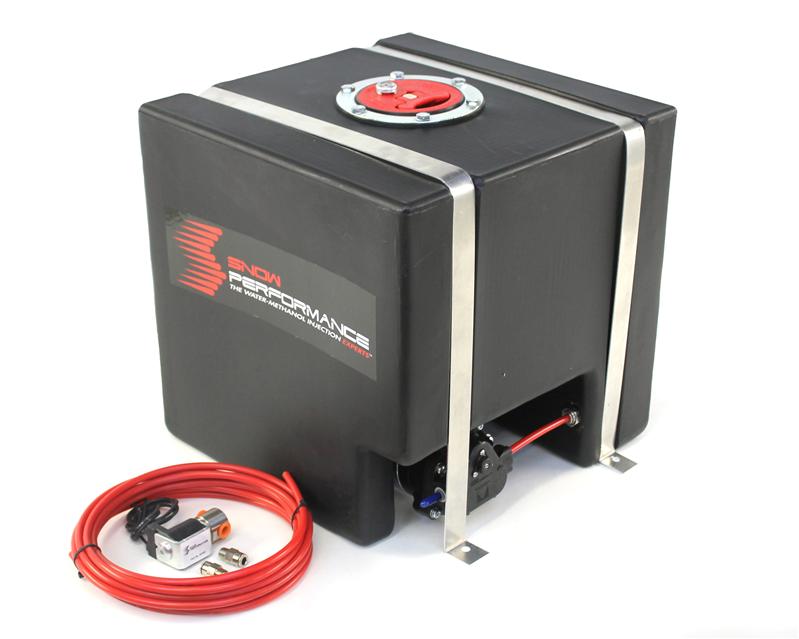 Snow Performance 2.5 Gallon Reservoir (incl. brackets/check valve/tubing)