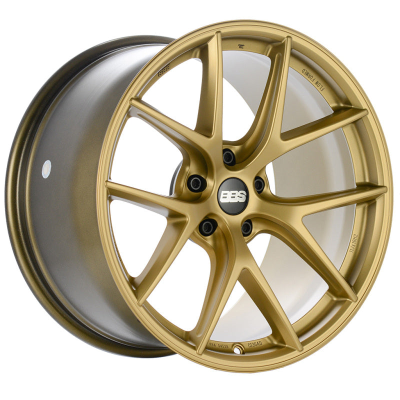 BBS Unlimited CI-R 19x10.5 ET41.5 (Face 3) Satin Gold Wheel