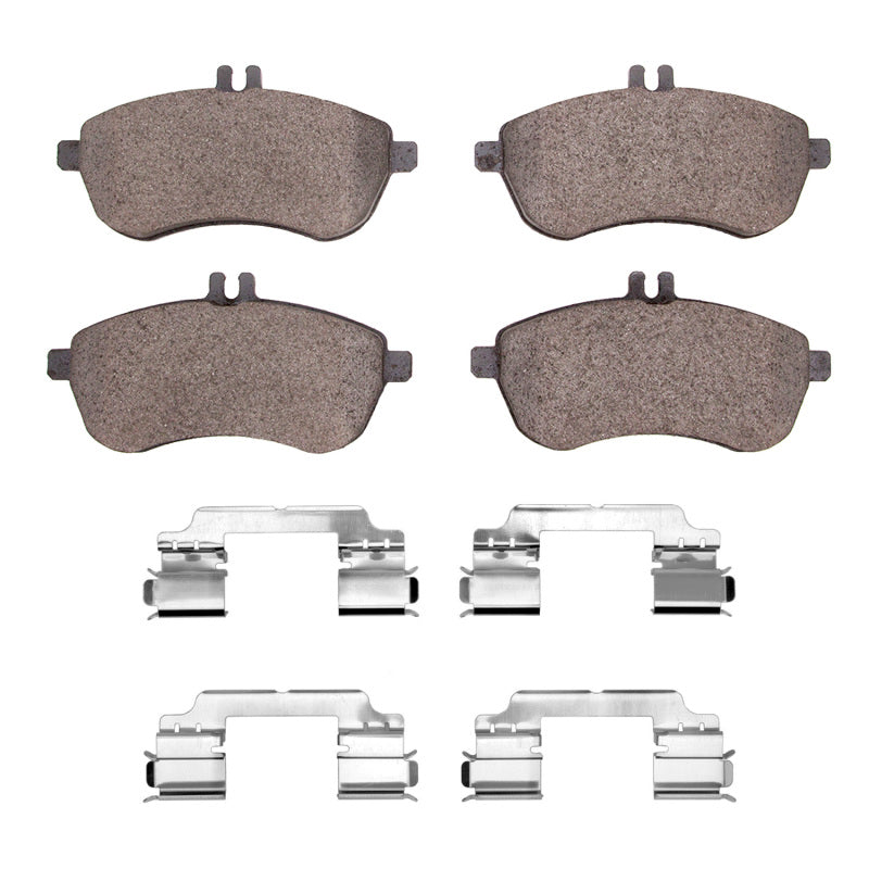 R1 2008-2016 Mercedes-Benz C200 (Mexico) Front R1 Semi Met Pads & Hardware Kit