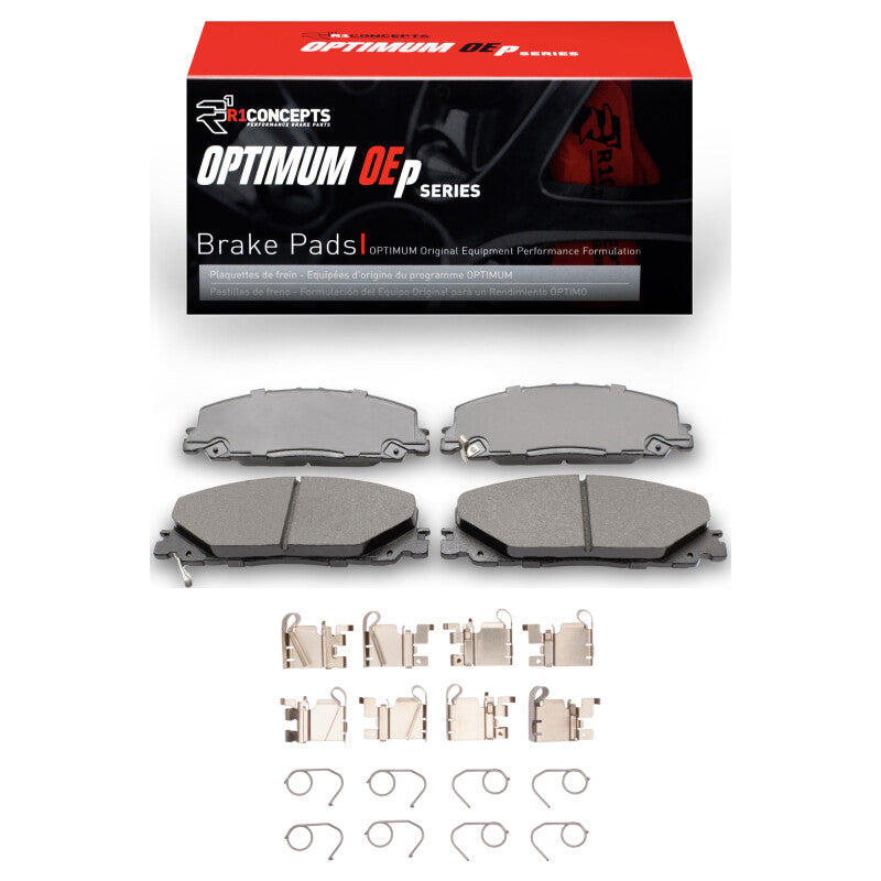 R1 2023-2026 Honda Pilot Front R1 Optimum OE Pads & Hardware Kit