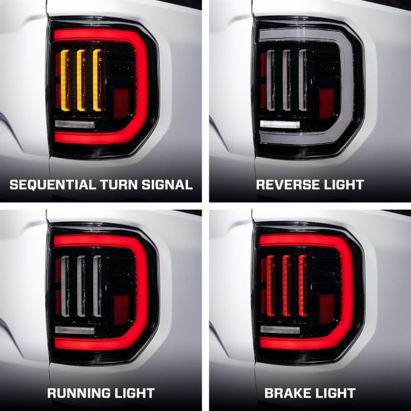 Form Lighting 22-24 Ford Maverick LED Tail Lights Red (pair)