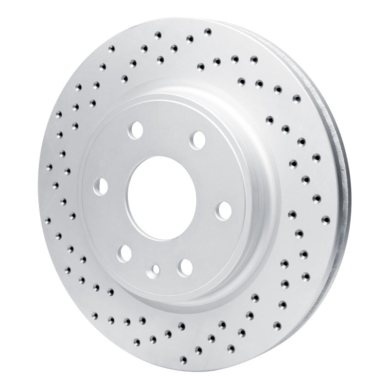 DFC 07-17 Buick Enclave Front Left Drilled Geoperformance Rotor