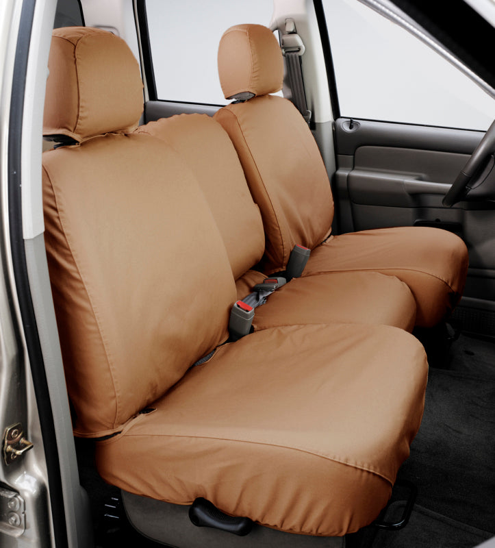 Covercraft 21-24 Chevrolet Trailblazer Polycotton SeatSaver Custom Second Row Seat Covers - Tan