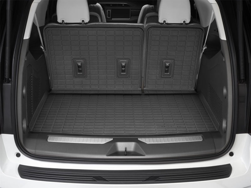 WeatherTech 21-23 GMC Yukon XL / Yukon Denali XL & Chevy Suburban Seatback Cargo Liner HP - Black