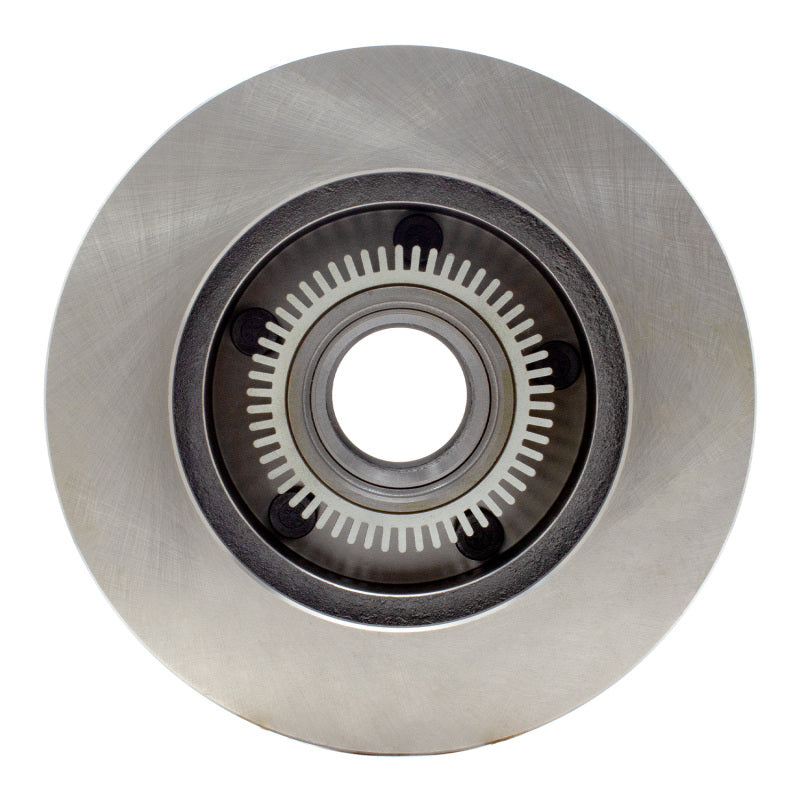 R1 94-95 Ford BRONCO Front Left Drilled & Slotted Silver Brake Rotor