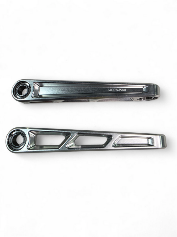 Elektric Offroad 2024+ Can Am Maverick R Front Sway Bar Links Anodized Clear