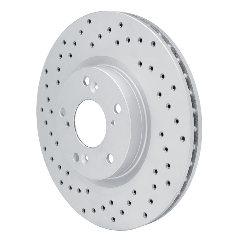 DFC 02-15 Acura Csx Front Left Drilled Geoperformance Rotor