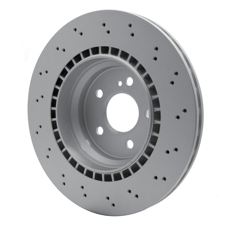 R1 03-11 Mercedes-Benz CLS63 AMG Rear Drilled GeoSPEC Coated Rotor