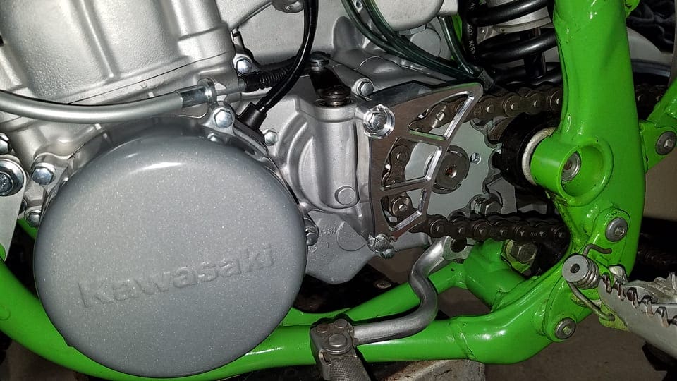 ’83-’04 KX500 "Petite" Case Saver/Sprocket Guard image 1
