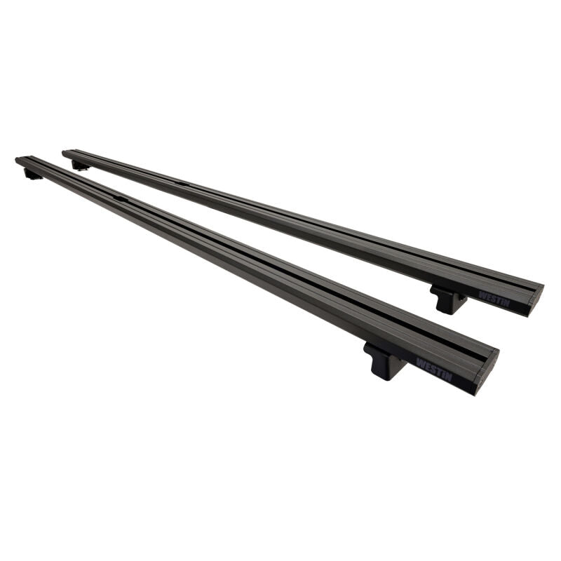 Westin EXP Truck Cap V2 Aluminum Cross Rail - 73in