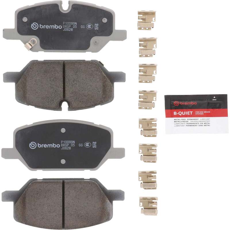Brembo OE 20-24 Cadillac CT5/XT4/22-24 Chevy Camaro/2021 GMC Terrain Ceramic Brake Pad - Front