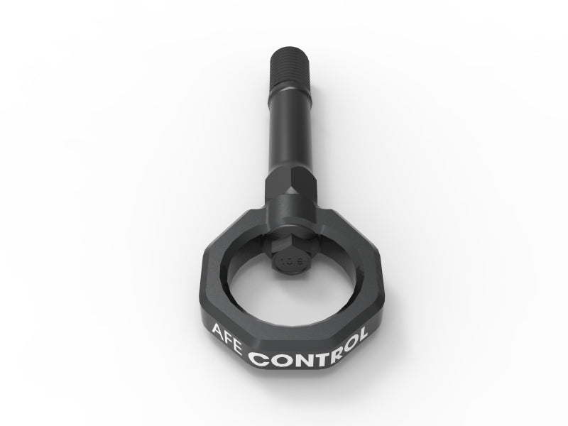 aFe CONTROL Front Tow Hook Nissan Z 23-25 V6-3.0L- Gray