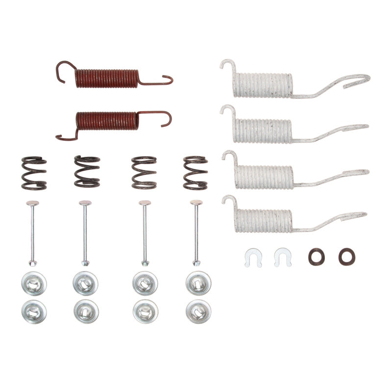 R1 81-89 Nissan D21 Hardbody Pickup Heavy Duty (6 Cylinder Engine) Rear Drum Brake Hardware Kit