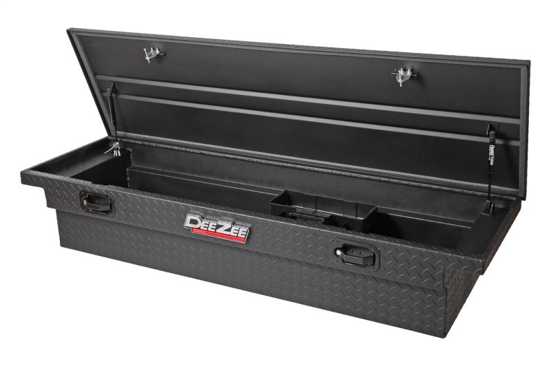 Dee Zee Universal Tool Box - Red Crossover - Single Lid Black BT Pull Handle (Low/Txt Blk)