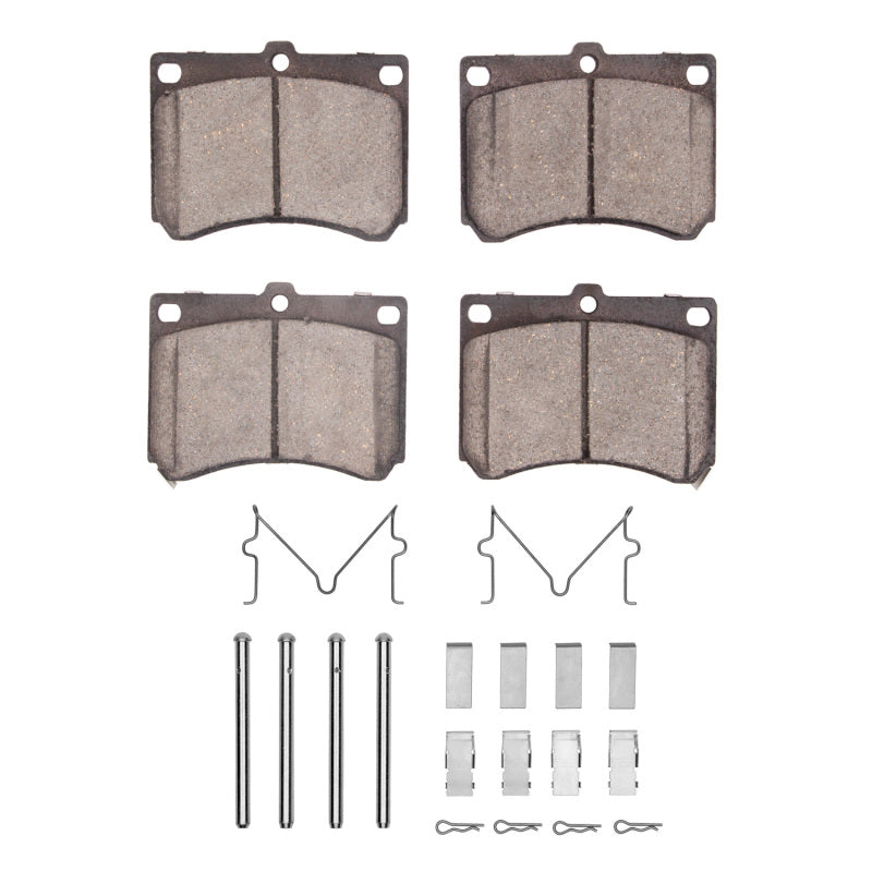 R1 1990-2003 Ford Escort Front R1 Semi Met Pads & Hardware Kit