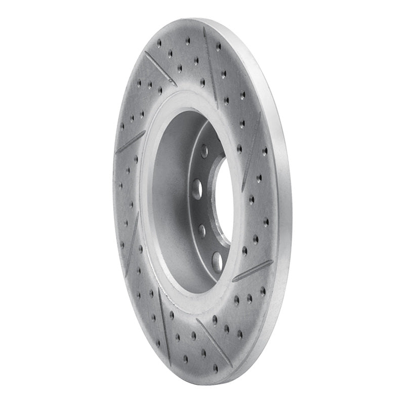 R1 15-26 Alfa Romeo Tonale Rear Left Drilled & Slotted Geo-Carbon Rotor