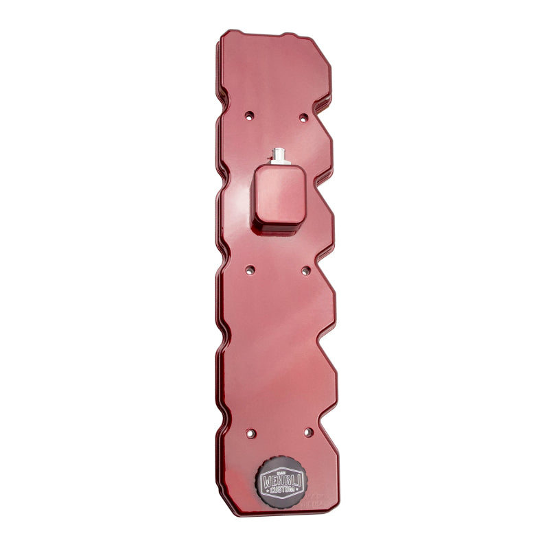 Wehrli 03-05 Cummins 5.9L WCFab X D&J Precision Billet Valve Cover - Gun Metal