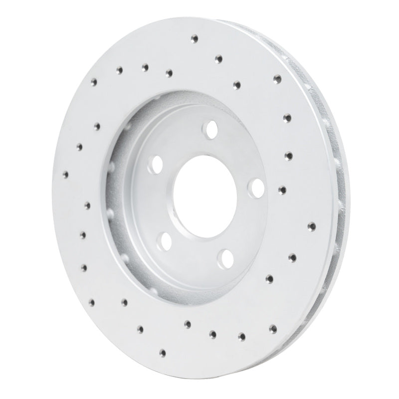 DFC 95-00 Chrysler Cirrus Front Left Drilled Geoperformance Rotor