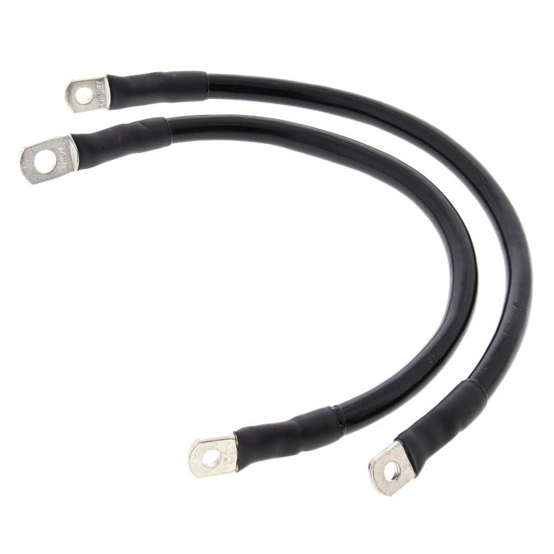 All Balls Racing 04-09 Harley-Davidson XL 883 Battery Cable Kit Black