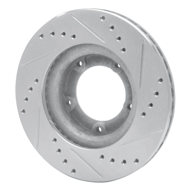DFC 89-8 Toyota Pickup Front Left Drilled & Slotted Silver Brake Rotor