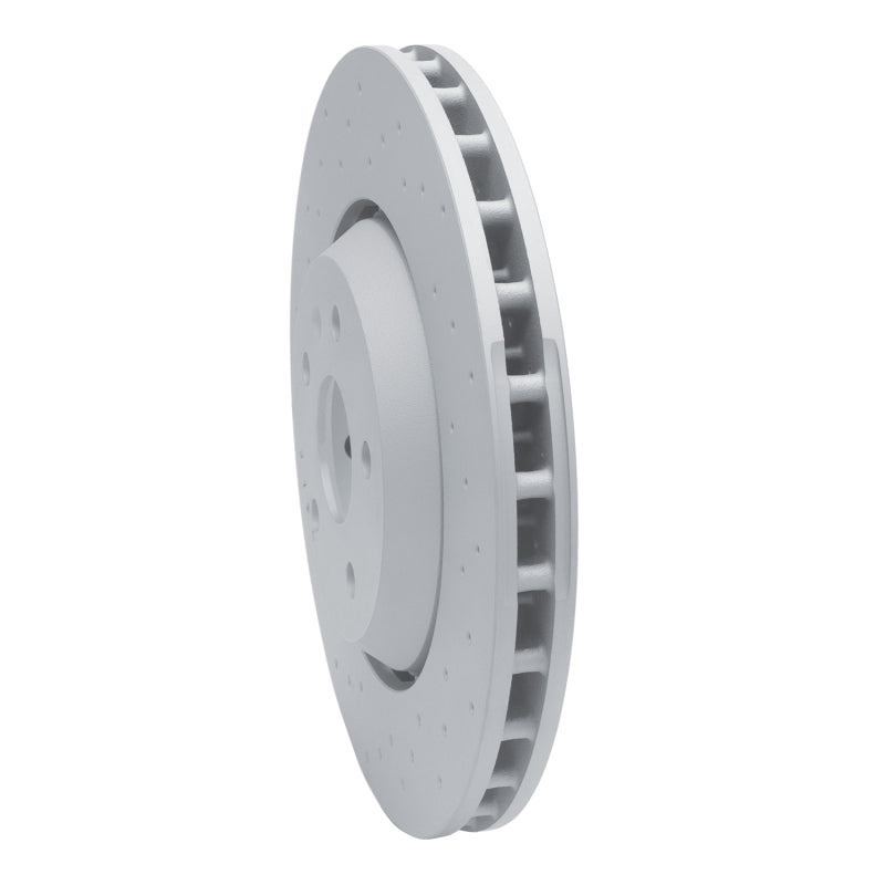 R1 11-11 Saab 9-5 Front Drilled Carbon Alloy GeoMET Rotor