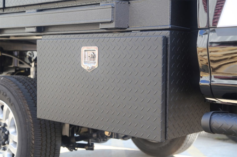 Dee Zee Universal Tool Box - Specialty Underbed Black BT Alum 36X20X18 (Txt Blk)
