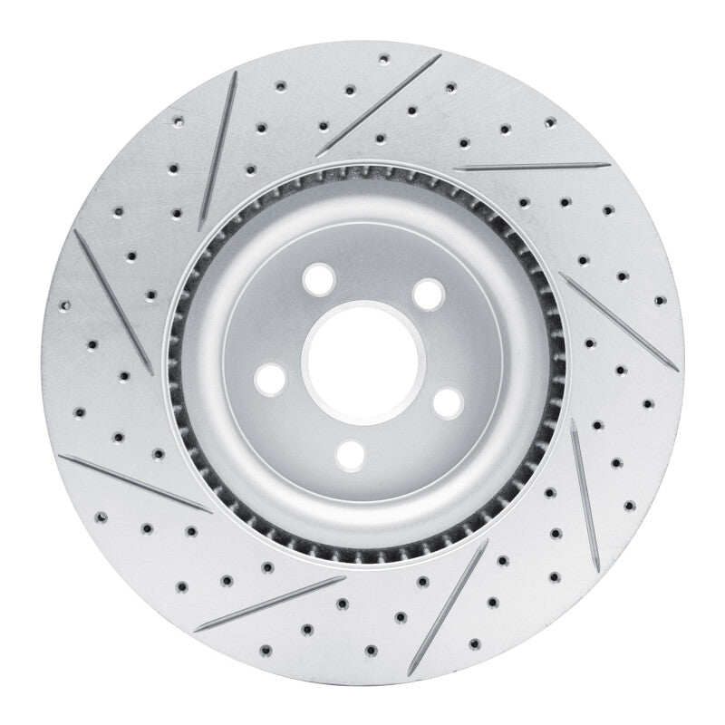 DFC 19-24 Ford Edge Front Right Slotted Geoperformance Rotor
