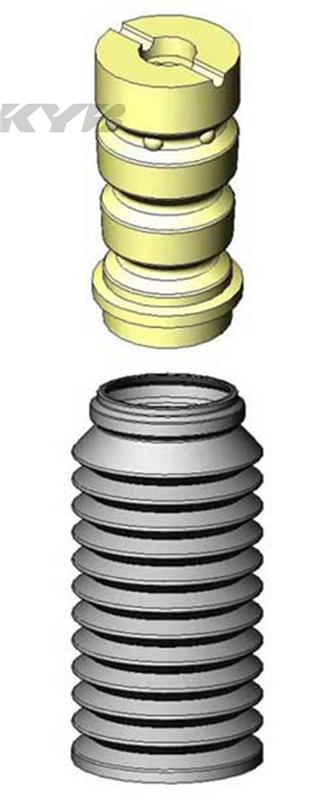KYB Shocks & Struts Strut Boots Rear AUDI A4 2002-04 AUDI RS4 2007-08 AUDI TT (Exc. Quattro) 2008-09