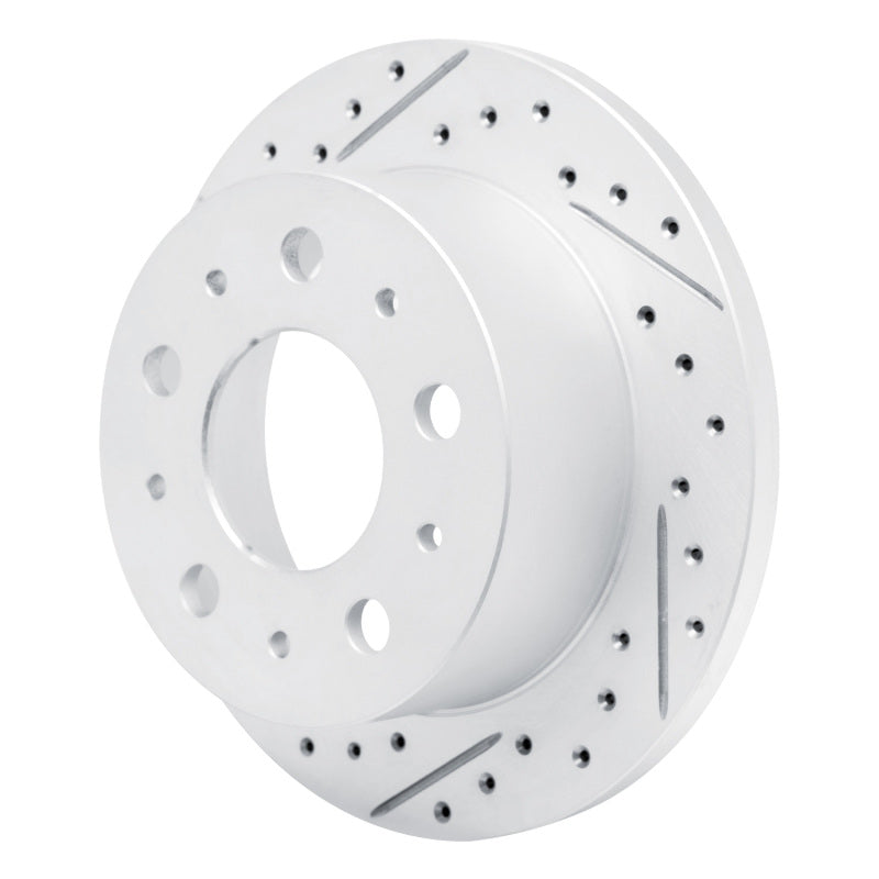R1 14-21 Ram Promaster 3500 Rear Left Drilled & Slotted Geo-Carbon Rotor