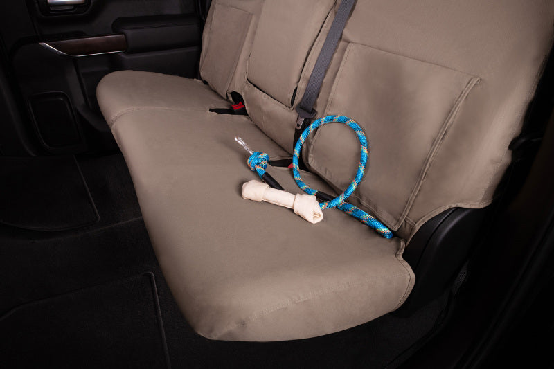 Covercraft 11-15 Ford Explorer Polycotton SeatSaver Custom Front Row Seat Covers - Taupe