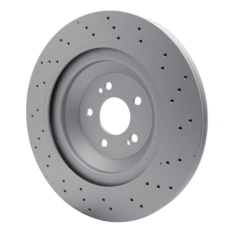 R1 15-17 Mercedes-Benz Maybach S600 Rear Drilled GeoSPEC Coated Rotor