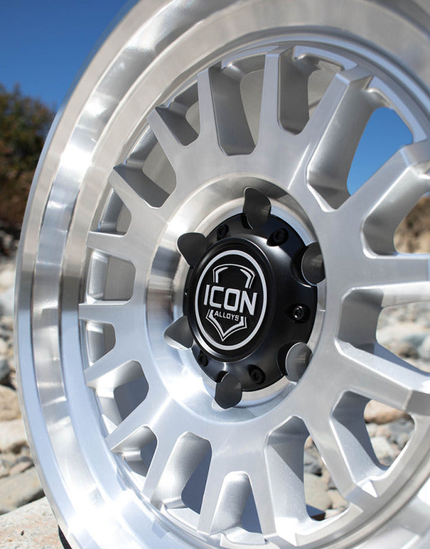 ICON Alloys Anza Silver Machined - 17x8.5 / 6x135 / 6mm / 5in BS