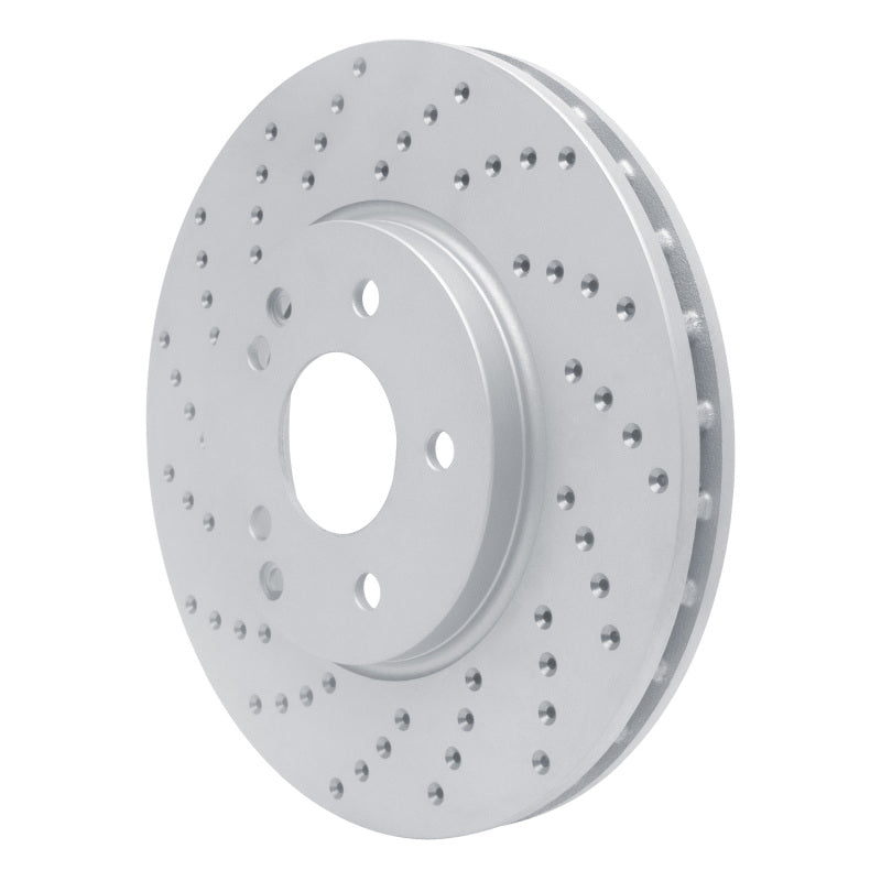 DFC 96-11 Chrysler Crossfire Front Left Drilled Geoperformance Rotor