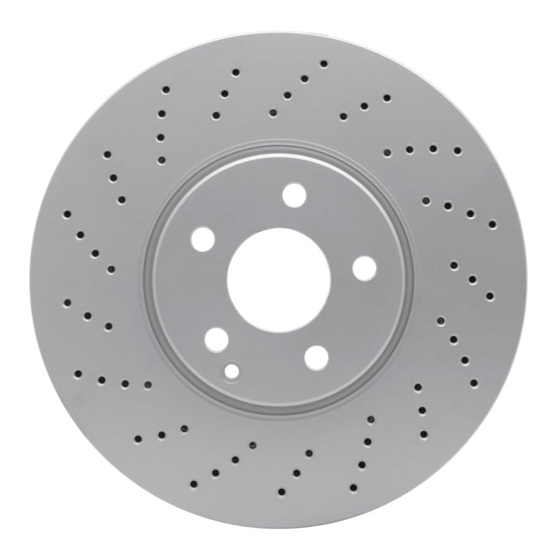 R1 02-09 Mercedes-Benz S430 Front Drilled GeoSPEC Coated Rotor
