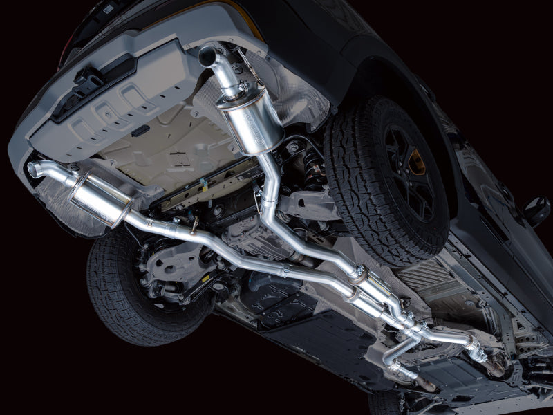 AWE Tuning 2021+ Ford Explorer Tremor 3.0TT 0FG Dual Rear Exit Exhaust w/ Bash Guard