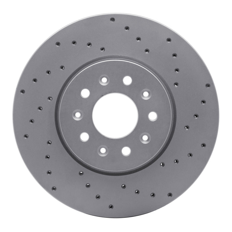 DFC 16-21 Buick Regal Tourx Front Right Drilled Geoperformance Rotor