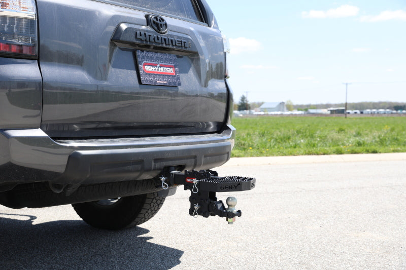 Gen-Y 2.5in Shank 3/4in Pin Holes Only Compatible w/32K Mega-Duty 500lb Capacity Serrated Hitch Step