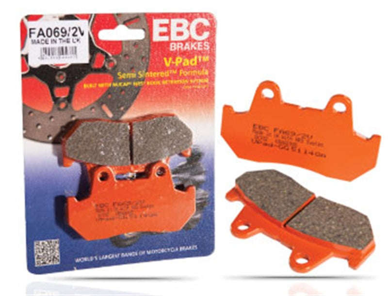 EBC 78-80 Suzuki GS 1000 Front Left/Right Semi-Sintered V Brake Pads