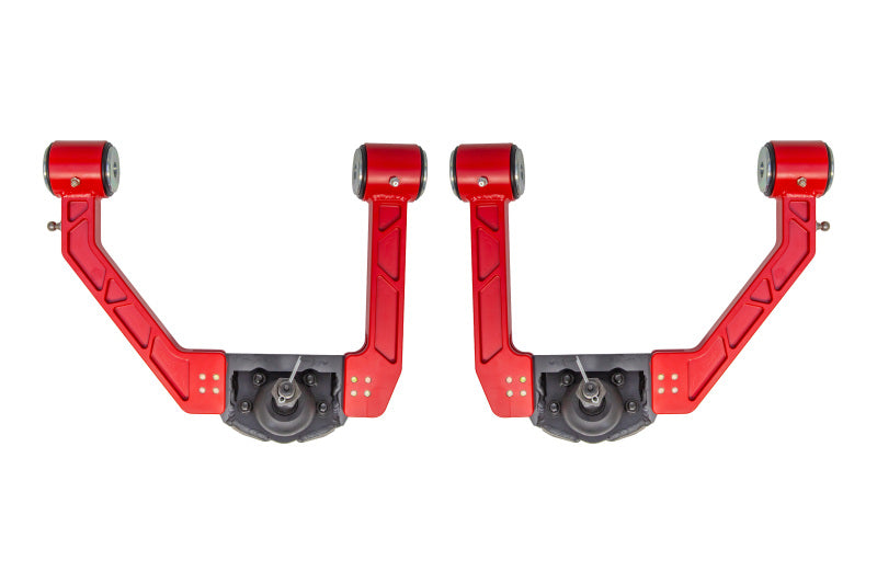 UMI Performance 15-25 Ford F-150 Adjustable Upper A-Arm Kit - Red