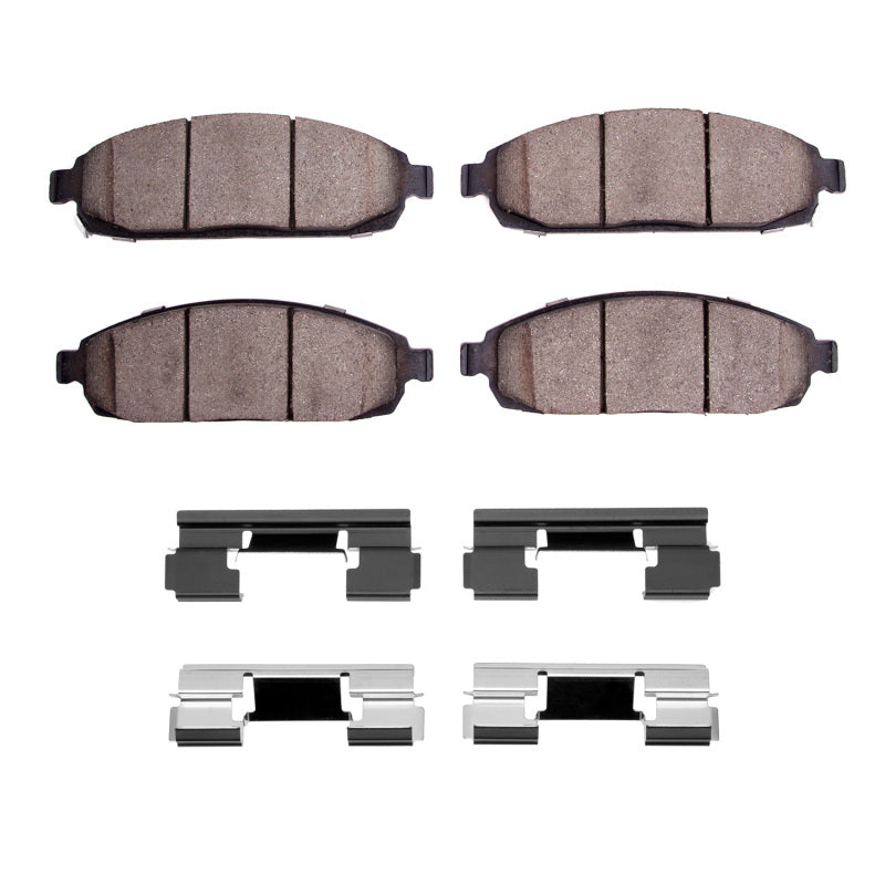 R1 2005-2010 Jeep Grand Cherokee Front Performance Off-Road/Tow Brake Pads & Hardware Kit