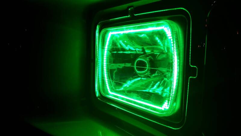 Oracle Pre-Installed Lights 7x6 IN. Sealed Beam - UV/Purple Halo