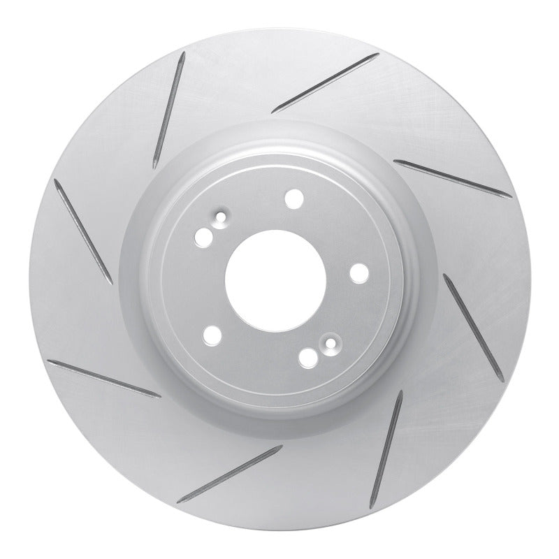 DFC 18-22 Genesis G70 Front Left Slotted Geoperformance Rotor