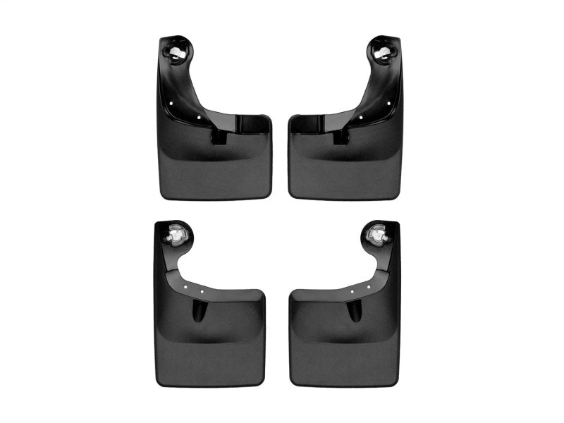 WeatherTech 21-22 Ford F150 No Drill Front and Rear Mudflaps (Does not fit F-150 Lightning Models)